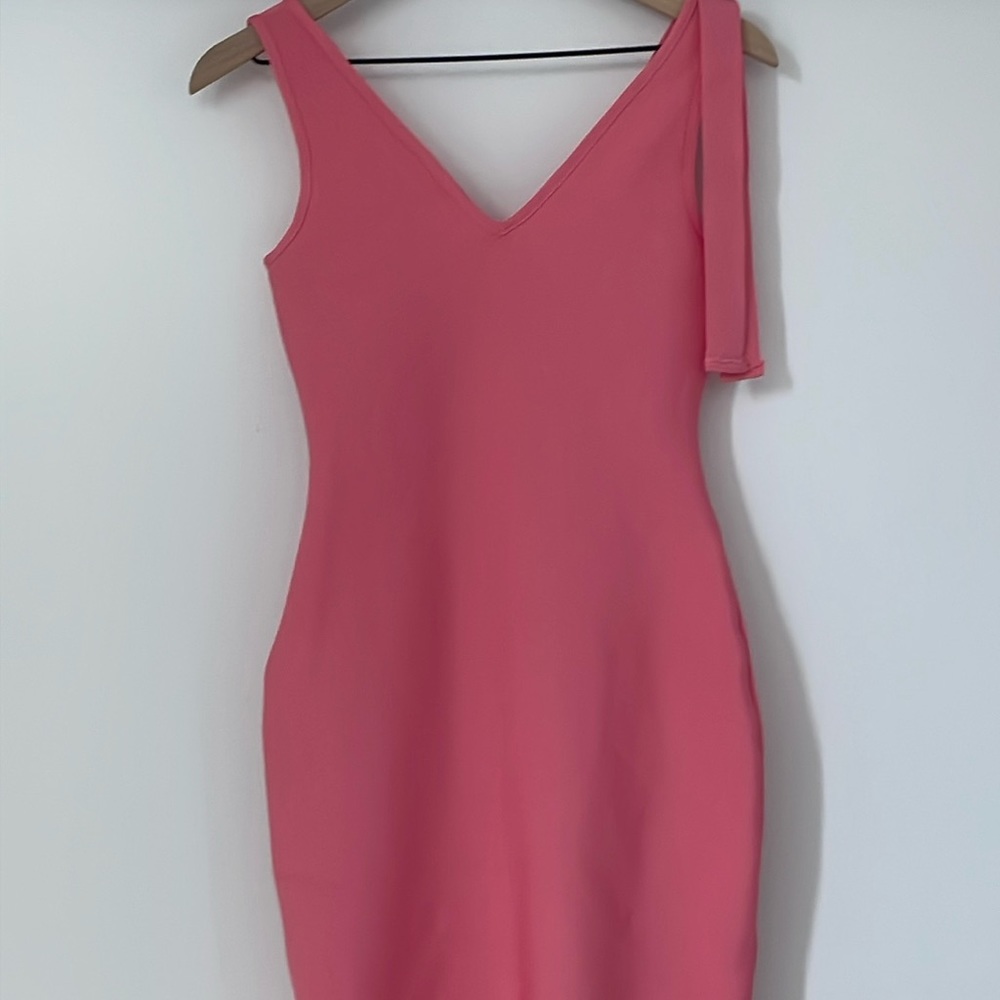 Fashion nova Bodycon pink dress S fitted